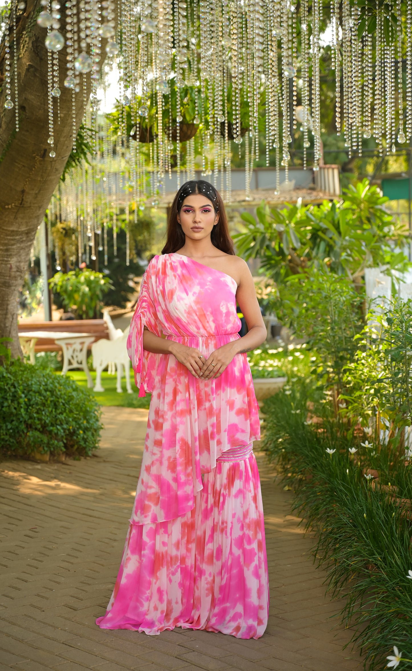 Ashley Kurta & Gharara Set