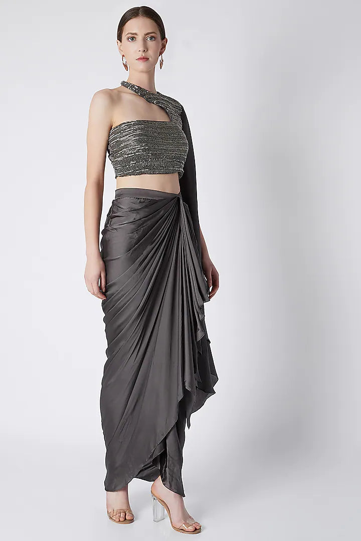 Esther Dhoti Skirt Set