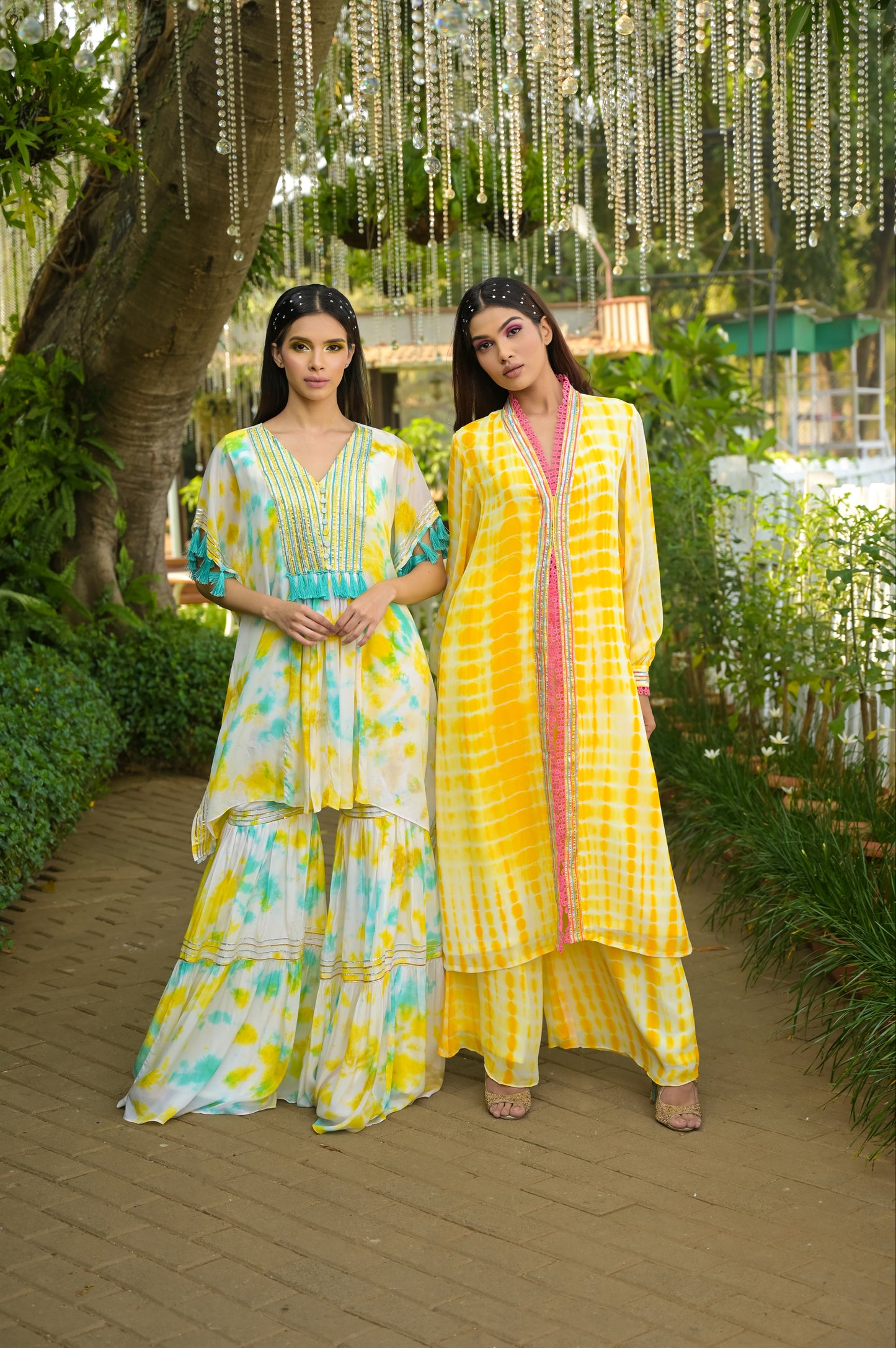 Annette Kaftan & Gharara Set